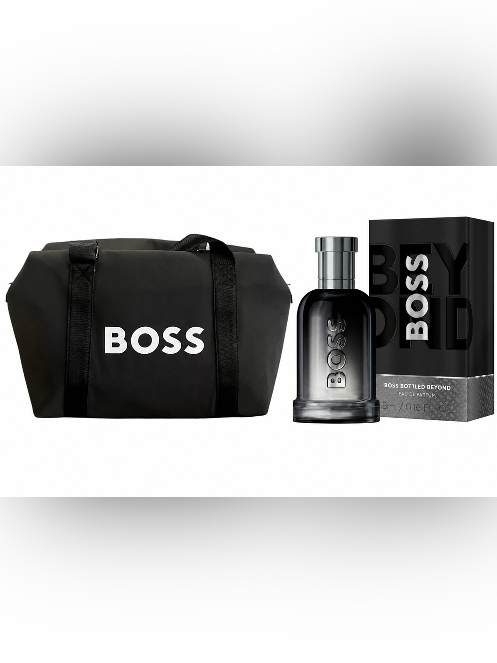 🖤 NEW BOSS Weekender Bag & Boss Bottled Beyond Mini Gift Set